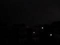 zwaar onweer boven rotterdam