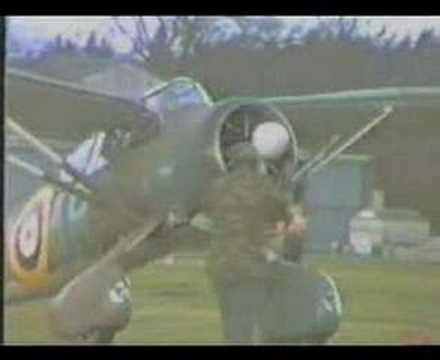 Strathallan Lysander Flying for BBC2