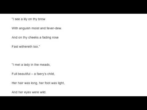 John Keats youtube John Keats youtube