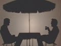 A bit of Fry & Laurie - silhouette sketch S1 E5