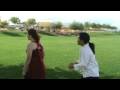 Lysander and Hermia's 'kiss'