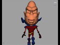 Big Head walk cycle