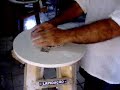 Polimento final do espelho de telesc�pio