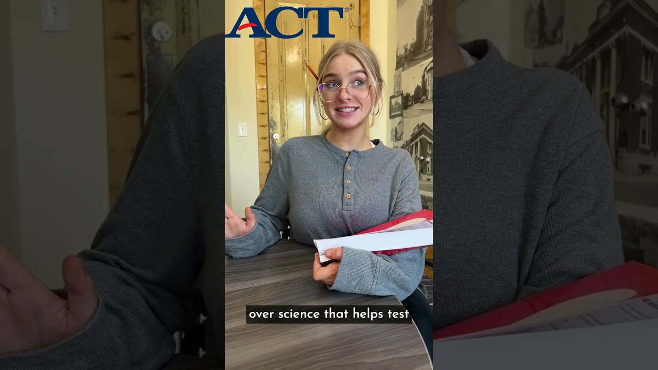 Which test is better for your student -- the ACT or SAT? #reels