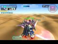 SDGO - Nu Gundam And FAZZ on Arizona Desert (Ships Mode)