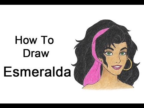 how to draw esmeralda