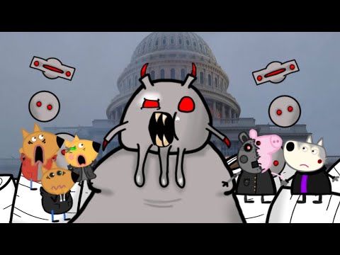 Freddy & Foxy Series | Season 3 Ep. 2: Cyborg Penny and the SuperSpreader | Piggy Roblox