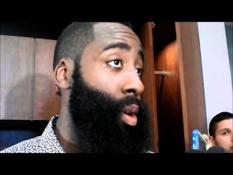 James Harden after Rockets fall 0-2 to Blazers