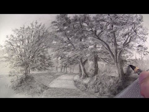 how to draw using charcoal