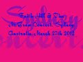 Faith Hill & Tim McGraw Concert 27th March 2012 Sydney Australia