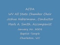 Tristis Est Anima Mea - WV High School All-State Chamber Choir
