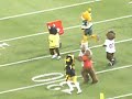 Mascots vs Kids at Vikings Game