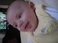 Baby Brady, a funny baby, sings his version of a classic children's song.E-I-O
