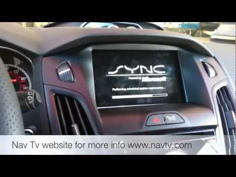 How to Install  MYFORDTOUCH CAM (FORD FOCUS / 2013, USA)