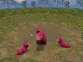 Spore funny creature being eaten by its babies
