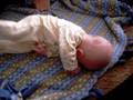 Aidan rolling over...amazing!