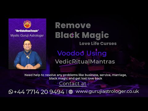 how to get rid of black magic effects