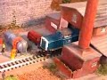 N-scale model railroad