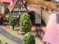 N-scale model railroad