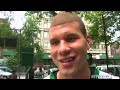 Top NBA rookie prospect Blake Griffin plays a round of modified HORSE with Subway's Jared Fogle in NYC. video.nypost.com