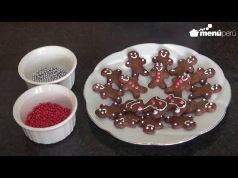 Cómo hacer galletas de jengibre navideñas