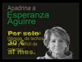 Apadrina a Esperanza Aguirre