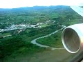 videos de landing  air pacific boeing 767-300ER in nadi fiji islands