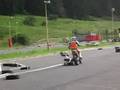 Supermoto overtake from 3rd to 2nd !