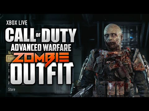 how to get zombie character in advanced warfare