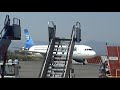 Take off and landing at Kalamata Airport Take off and landing at Kalamata Airport