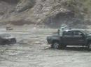 Tacoma helps pull a stuck f150!