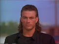 jean claude van damme music video

ok, i really didn't know if it was worth uploading this, it seemed like a good idea back when i was making it but now it just seems sorta stupid.

anyway, it's a music video tribute to jean claude and his amazing stretchy legs. made in june 2003 and remade in feb 2004. it includes the movies: hard target, kick boxer, double impact, nowhere to run.
featuring the song 'melancholy' by iced earth.

say whatever you want, personally i think it's cheesy really should have included bloodsport.

sorry if the picture quality is a bit crappy.

video download: http://www.megaupload.com/?d=kd8f17gs