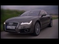 El Audi A7 Sportback - Filmanción en el camino