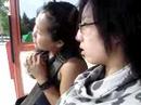 At the bus stop At the bus stop