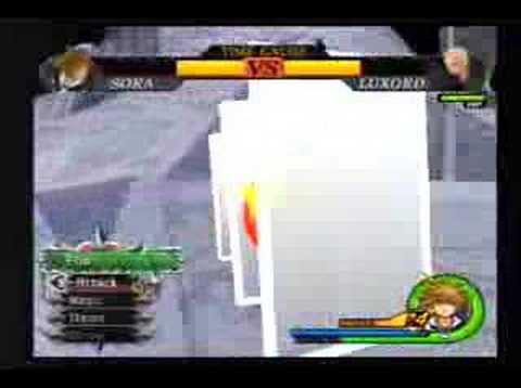 Kingdom Hearts II - Luxord (Boss)
