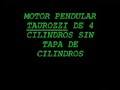 se observa por primera vez el movimiento de un motor pendular taurozzi de 4 cilindros sin tapa de cilindros, los pistones se pueden retirar y cambiar inmediatamente como as� tambi�n los aros, observen cuando funciona el sonido del motor de arranque, que suave es el movimiento al no tener fricci�n el pist�n contra el cilindro.
un karting con motor pendular, tambi�n de cuatro tiempos.