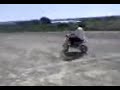 Unos derrapes en el campo de futbol. Unos derrapes en el campo de futbol.