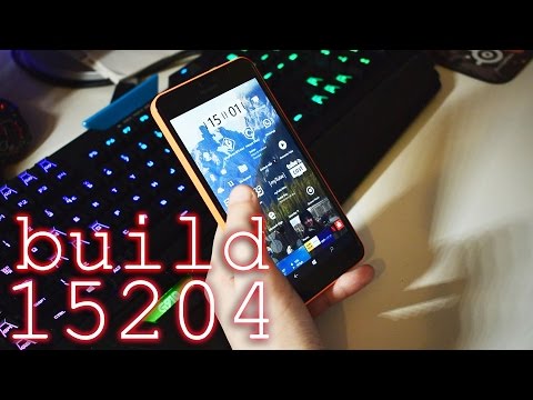 Windows 10 Mobile - Redstone 3 build 15204 (and older devices?)