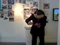 Frank Sidebottom at his ace art show Frank Sidebottom at his ace art show