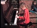 Olga playing the piano