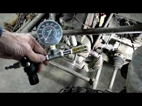 how to run a cylinder leak down test