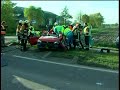 Politie zoekt bestuurder auto ongeval in Rucphen