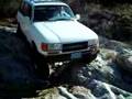 Land Cruiser FJ80 rock crawling