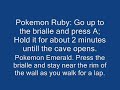 If you got rid of the TM dig, there's some hope. Train a nincada or trapinch to levels in between level 40-45. Or, just until they learn dig. They can learn dig naturaly but without evolving. When they start to evolve, hold B until the evolution is over. Then they'll suddenly stop evolving. Keep doing it till they learn dig. This is my third video, probably better than my other two. It did me good. I gave away my TM dig and then tried this way. It WORKED!!! Pause when you want to read the ...