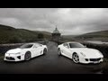 Ferrari 599 HGTE vs. Lexus LFA - CAR and DRIVER