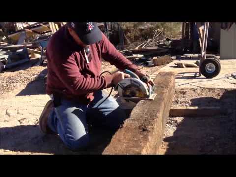 how to fasten railroad ties together