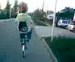 fiets wheelie 