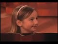 Emily Bear on Ellen show