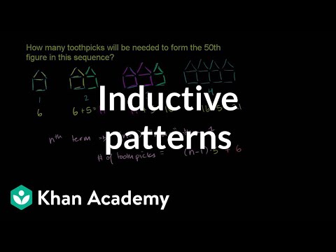 Using Inductive Reasoning Example 2 Video Khan Academy