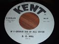 Hill, ZZ - If I Could Do It All Over 45rpm